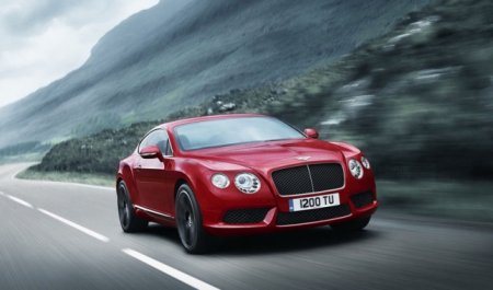 Bentley Continental V8 в Детройте